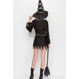 Black Witch Dress Beautiful Cosplay Apparel