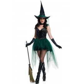 Black Witch Beautiful Halloween Apparel