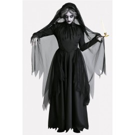 Black Witch Horror Halloween Cosplay Apparel
