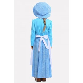 Blue Maid Dress Halloween Cosplay Apparel