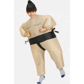 Black Sumo Inflatable Kids Halloween Apparel