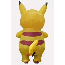 Yellow Pikachu Inflatable Kids Halloween Apparel