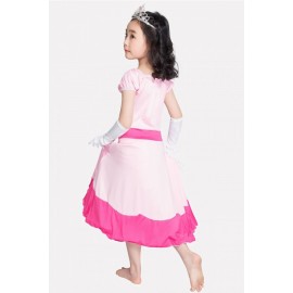 Light-pink Princess Kids Cosplay Apparel