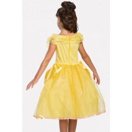 Yellow Princess Dress Cute Kids Apparel